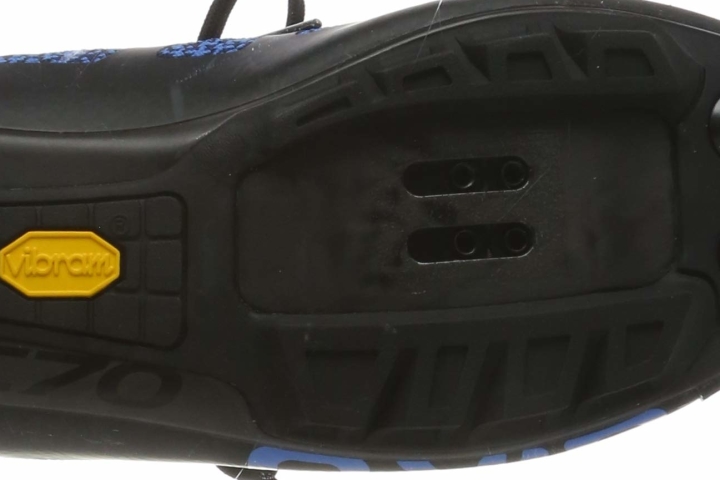Giro Empire VR70 Knit Accommodates steel toe spikes